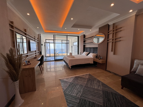  gece  -  Kasım
  | Kalkan Kördere’de Sonsuz Deniz Manzaralı, Isıtmalı Havuzlu Lüks Villa
